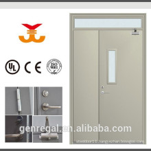 CE Best price cheap fire safety steel doors